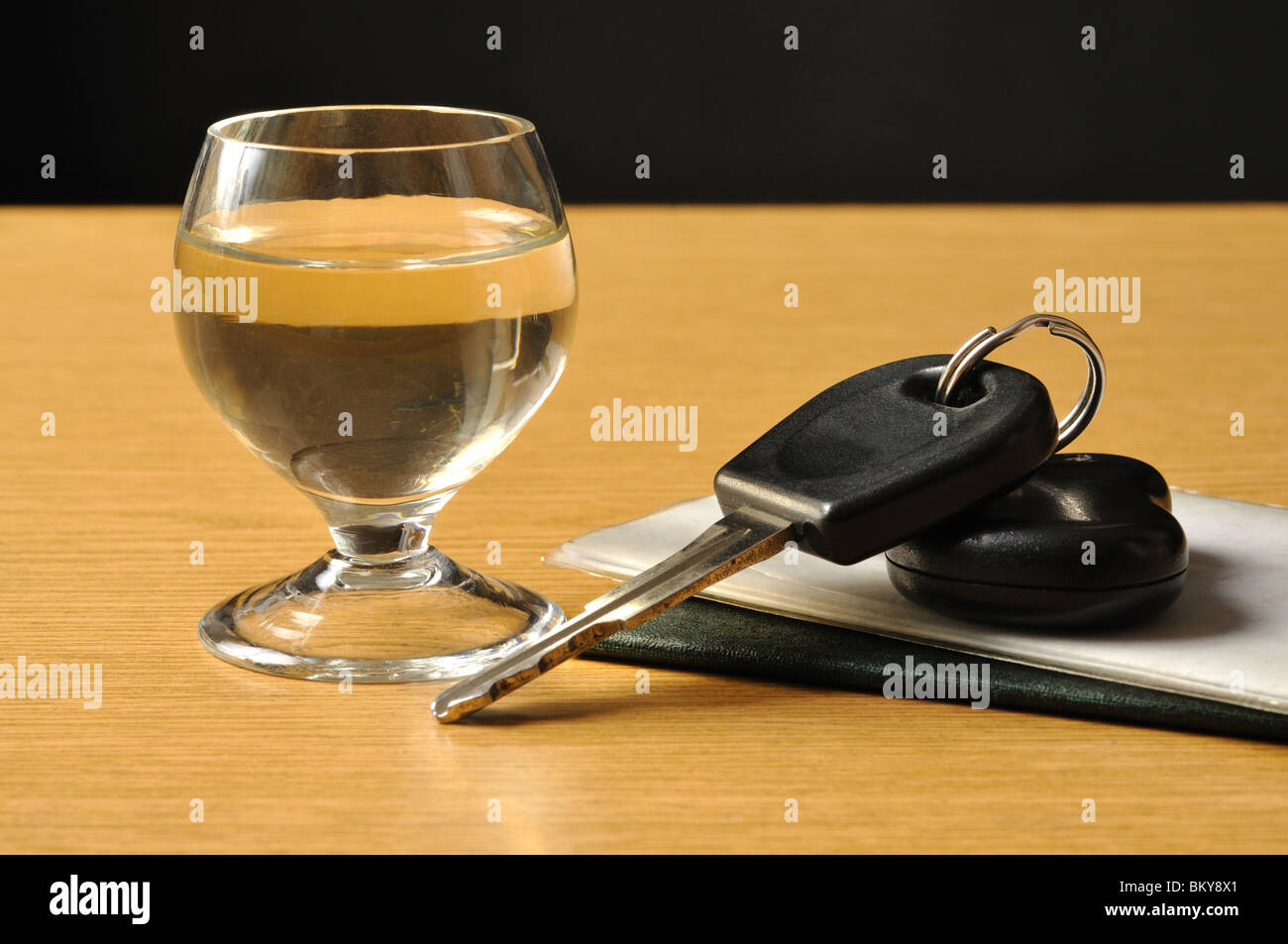 Drink and Drive Stock Photo