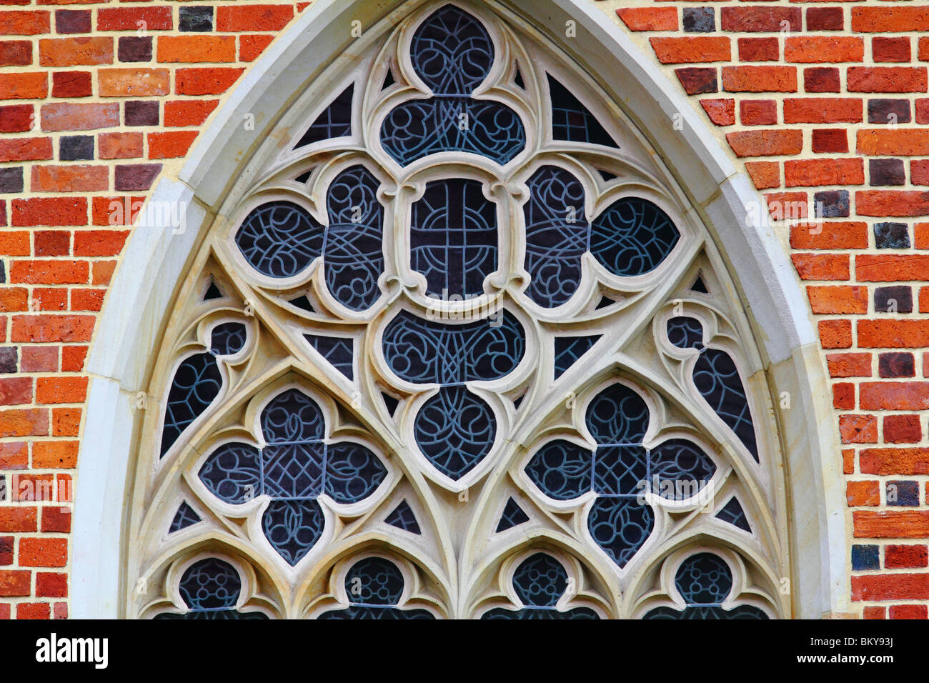 Gothic window Saint John Cathedral Wroclaw Stock Photo - Alamy