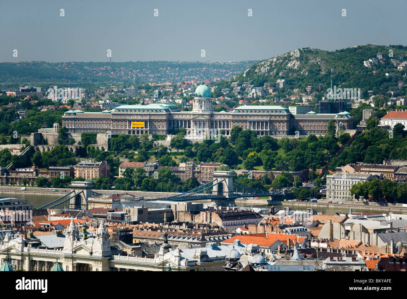 Royal Palace on Castle Hill, View to the Royal Palace on Castle Hill ...