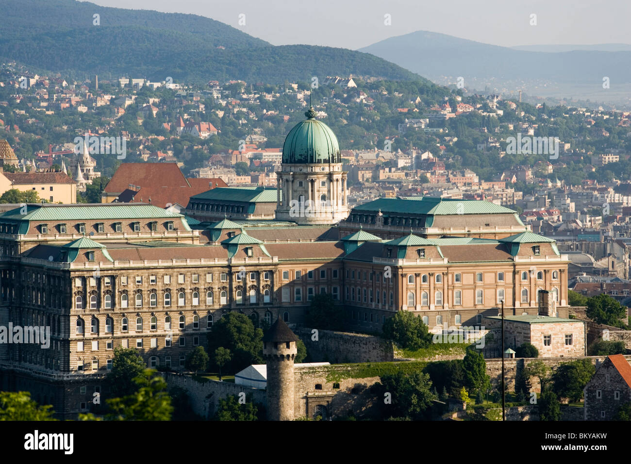 Royal Palace on Castle Hill, View to the Royal Palace on Castle Hill ...