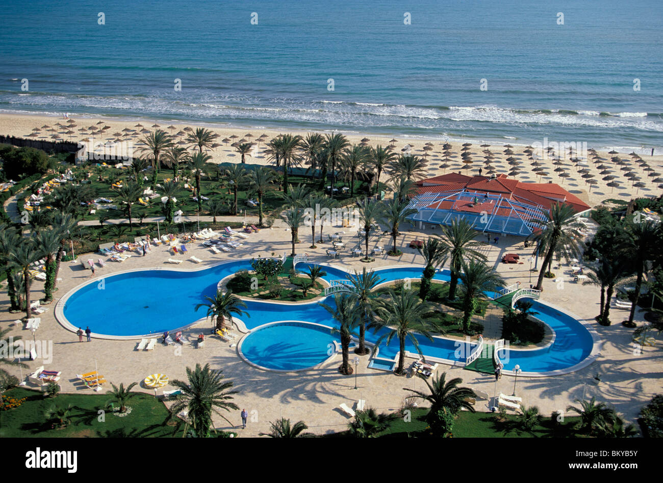 Hotel Riadh Palms, Sousse, Tunis Stock Photo - Alamy