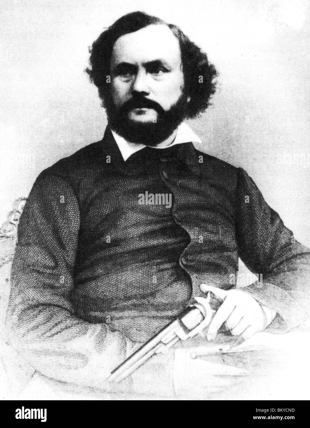 SAMUEL COLT - American gunsmith and inventor (1814-1862) Stock Photo