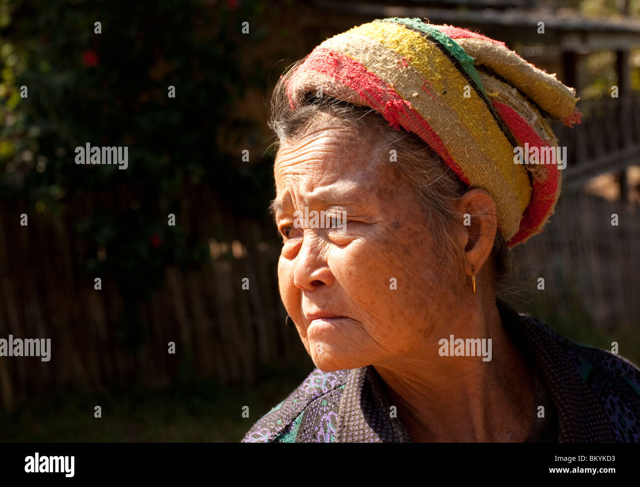 Laos tribe woman hi-res stock photography and images - Alamy
