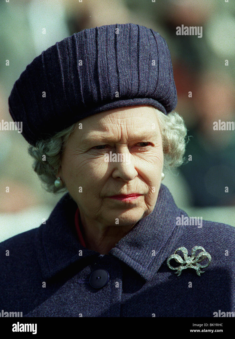 QUEEN ELIZABETH II QUEEN OF ENGLAND 23 May 1997 Stock Photo
