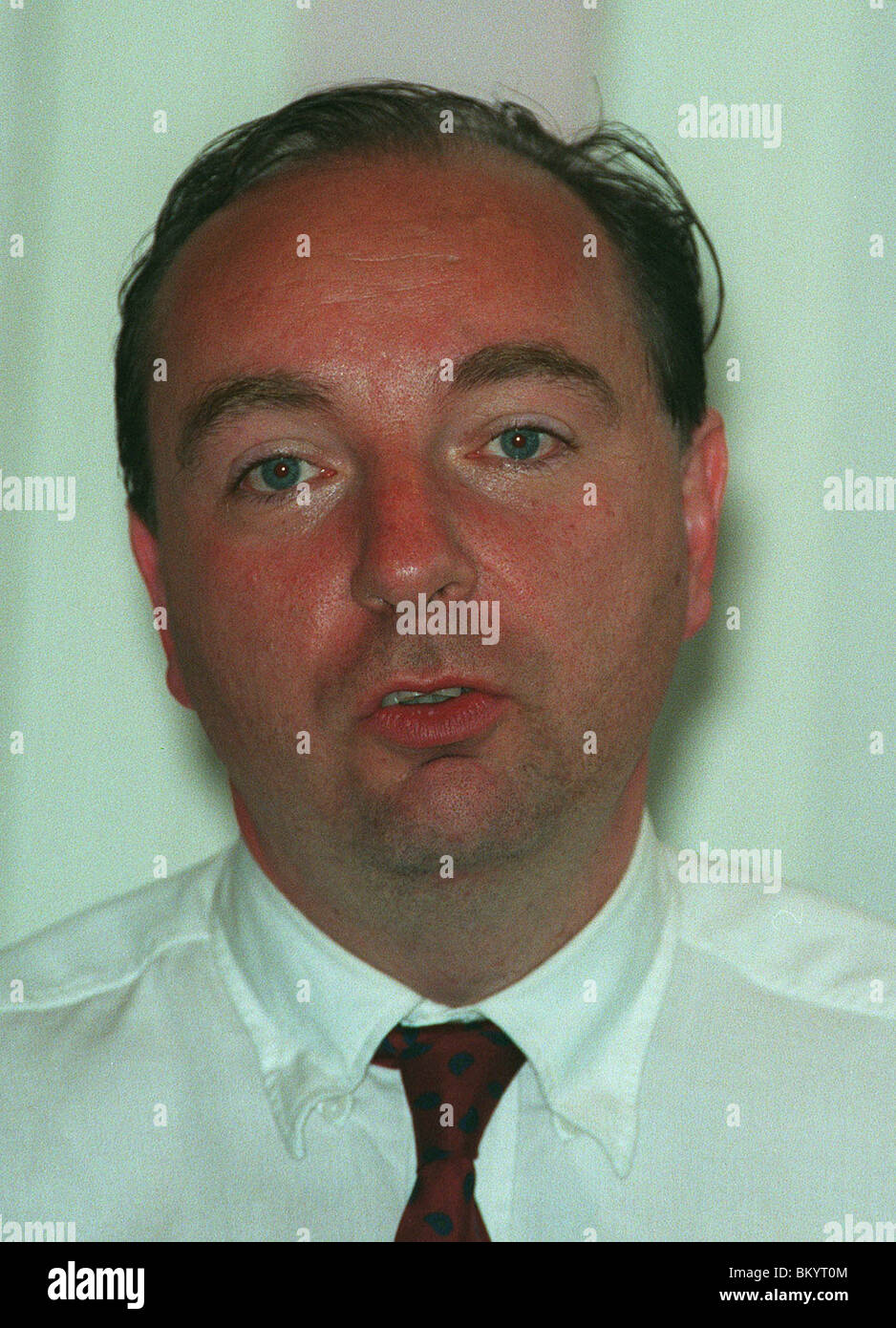 NORMAN BAKER MP LIBERAL PARTY LEWES 17 October 1997 Stock Photo - Alamy