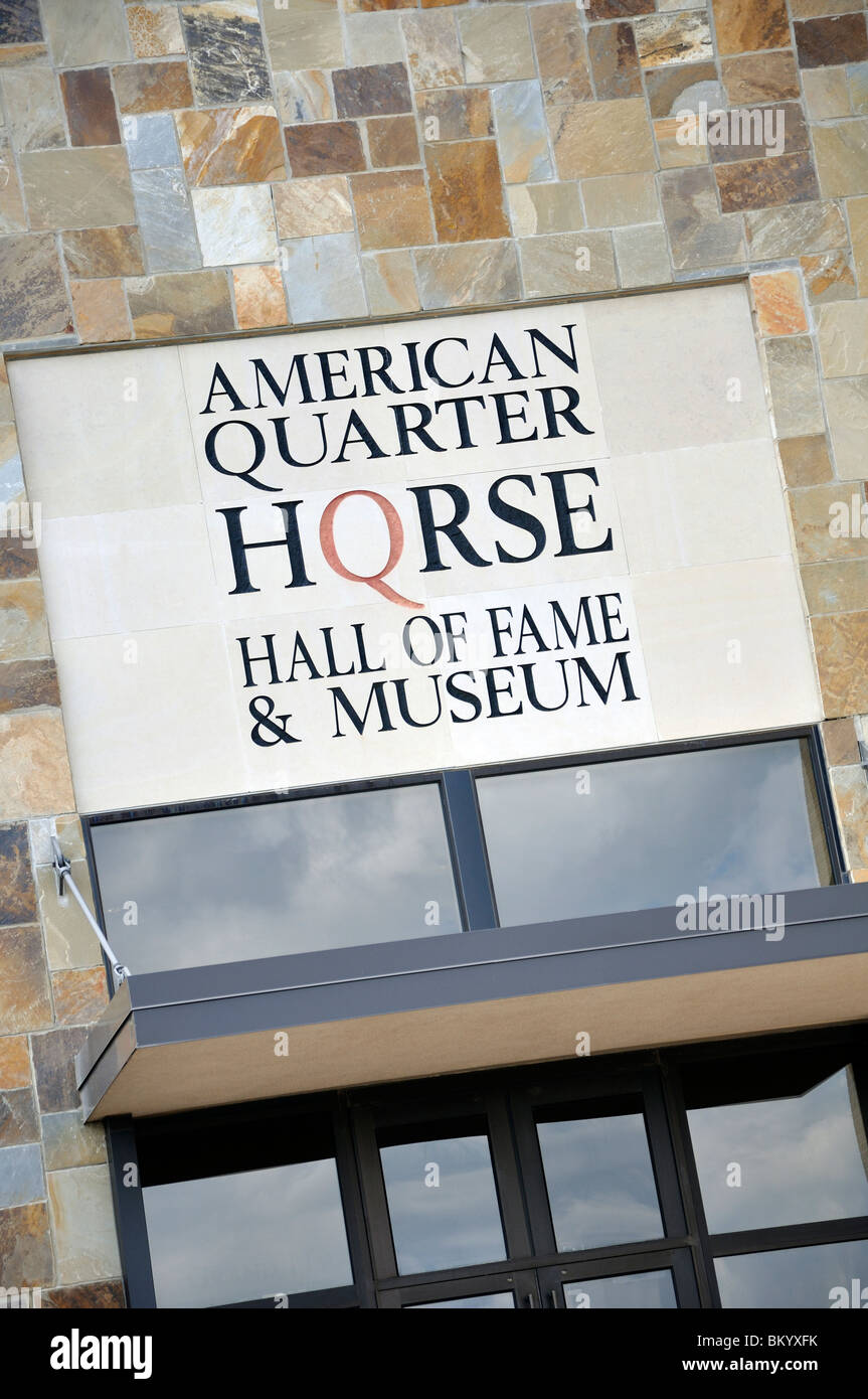 Texas horse museum american horse quarter association museum tx hires stock photography and