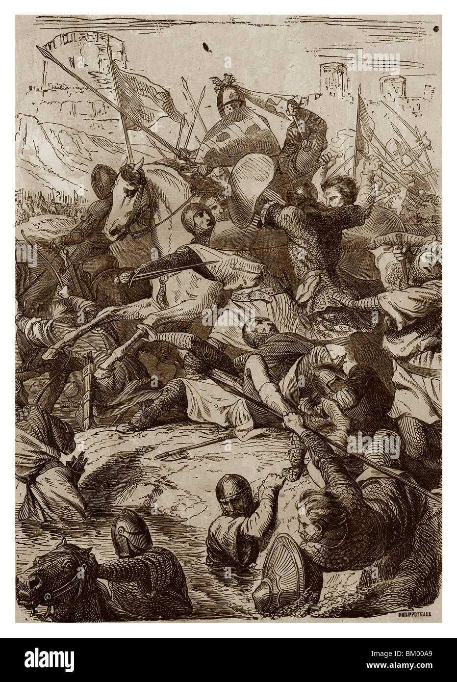 In September 13 During The Siege Of Chateau Gaillard Philip Stock Photo Alamy