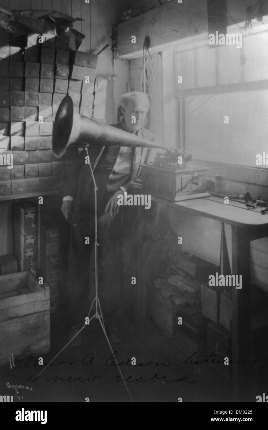 Thomas edison inventions hi-res stock photography and images - Alamy
