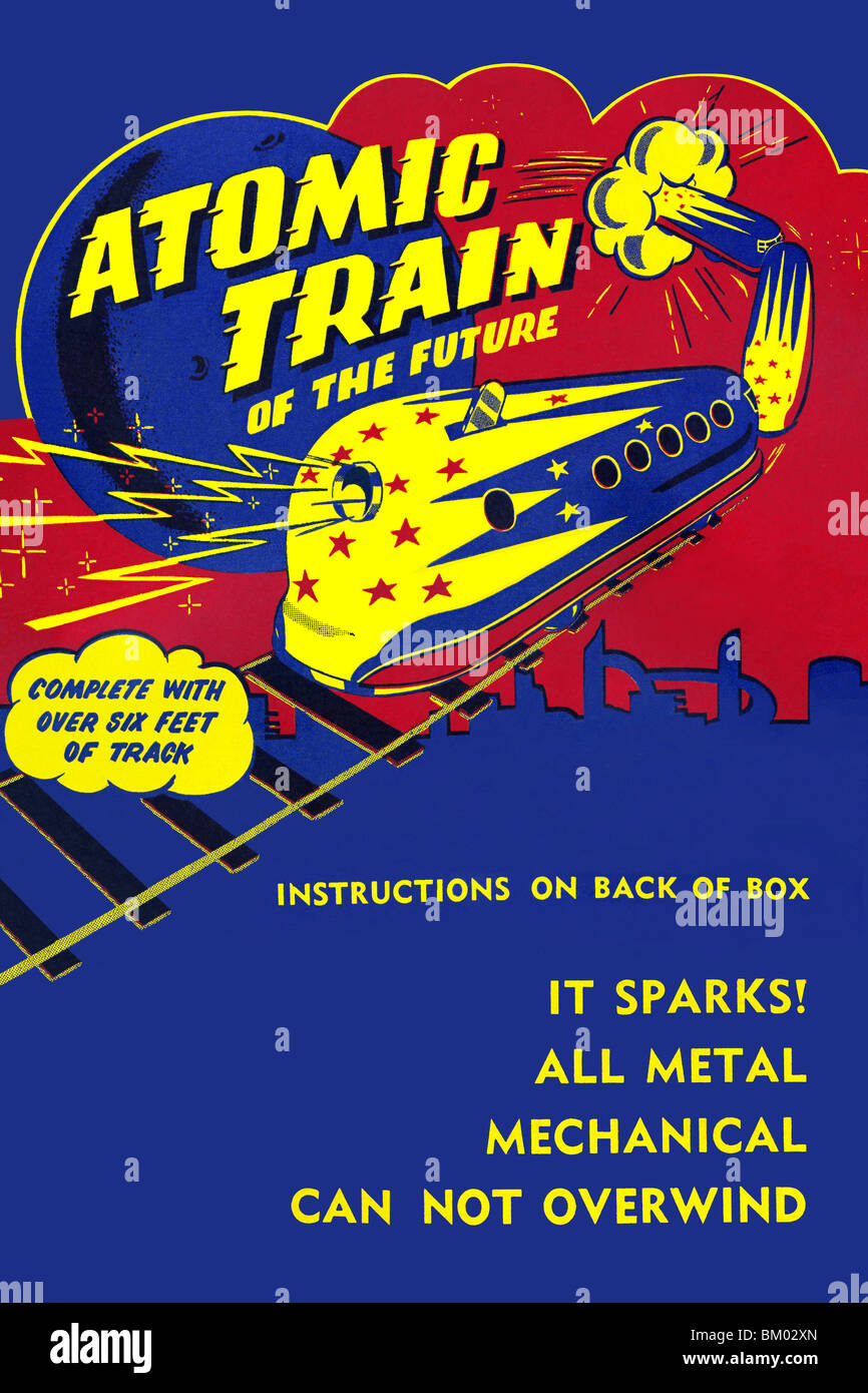 Atomic Train of the Future Stock Photo Alamy