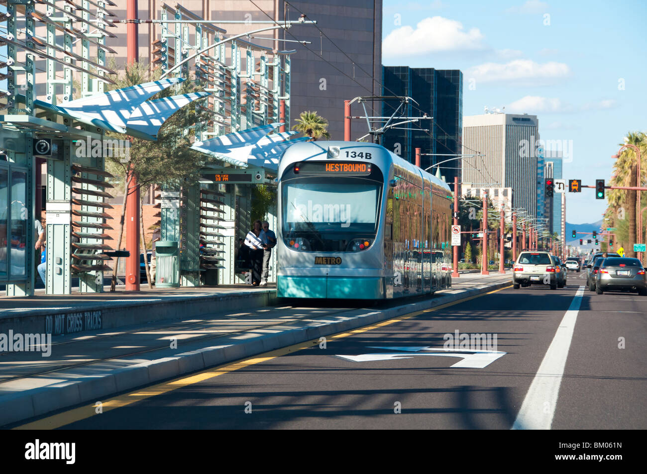 Phoenix light rail hi-res stock photography and images - Alamy