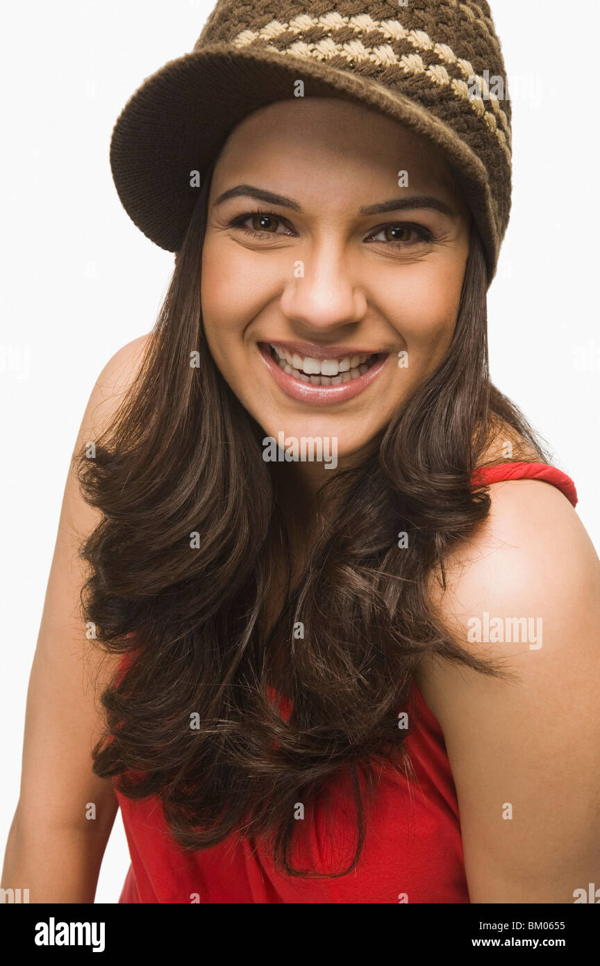 Indian woman wearing tank top hi-res stock photography and images - Alamy