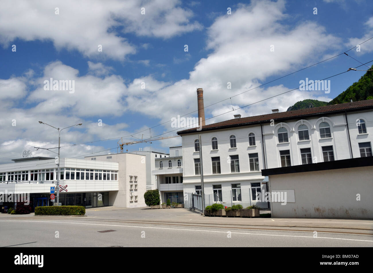 Cailler's Chocolate Factory, Broc, Switzerland Stock Photo Alamy