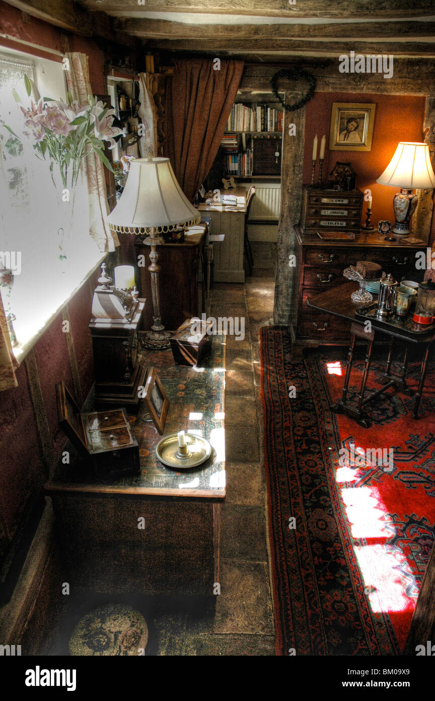 Cosy Cottage Interior With Antique Furniture Stock Photo 29511281