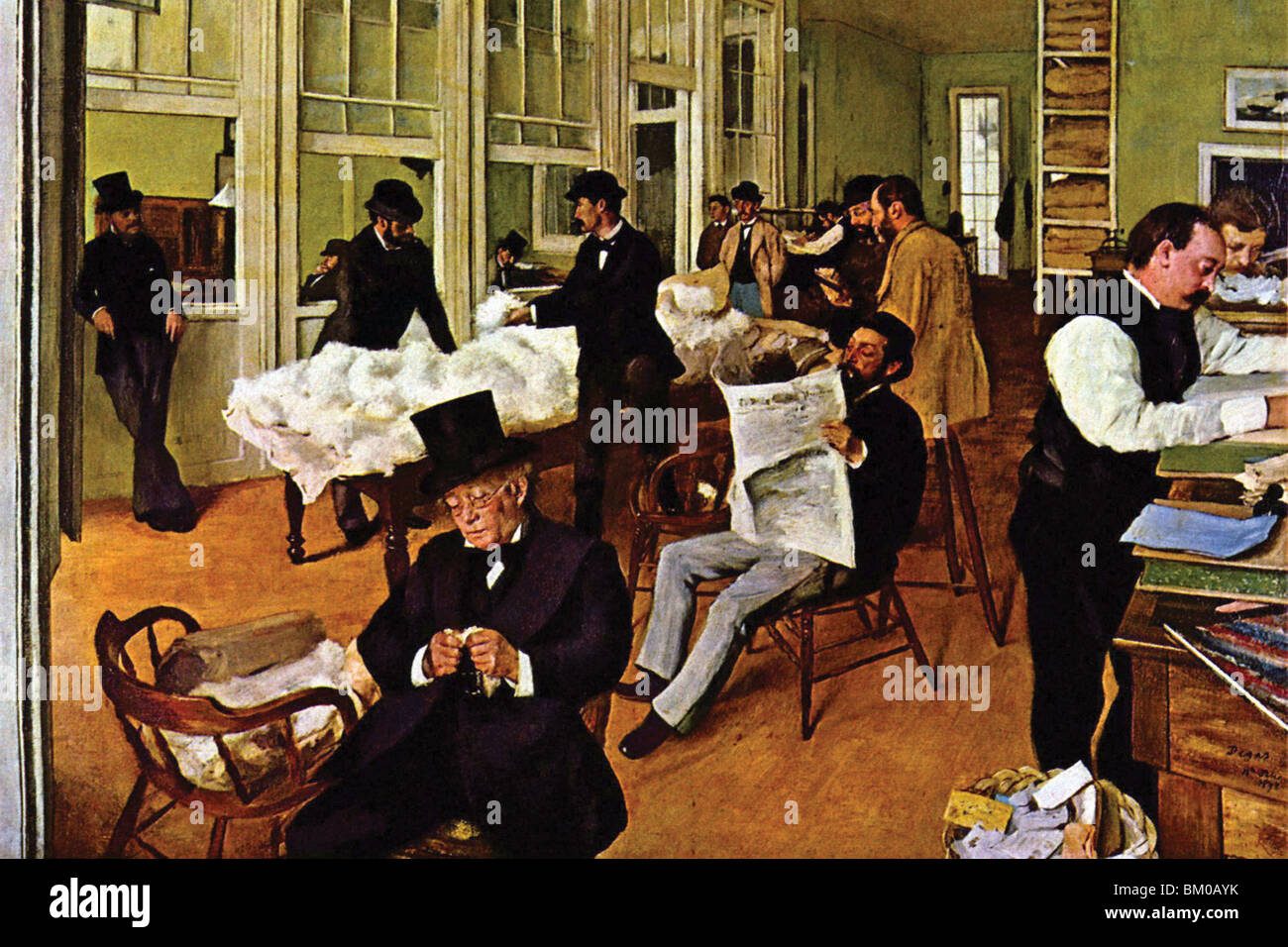 The Cotton exchange Stock Photo Alamy