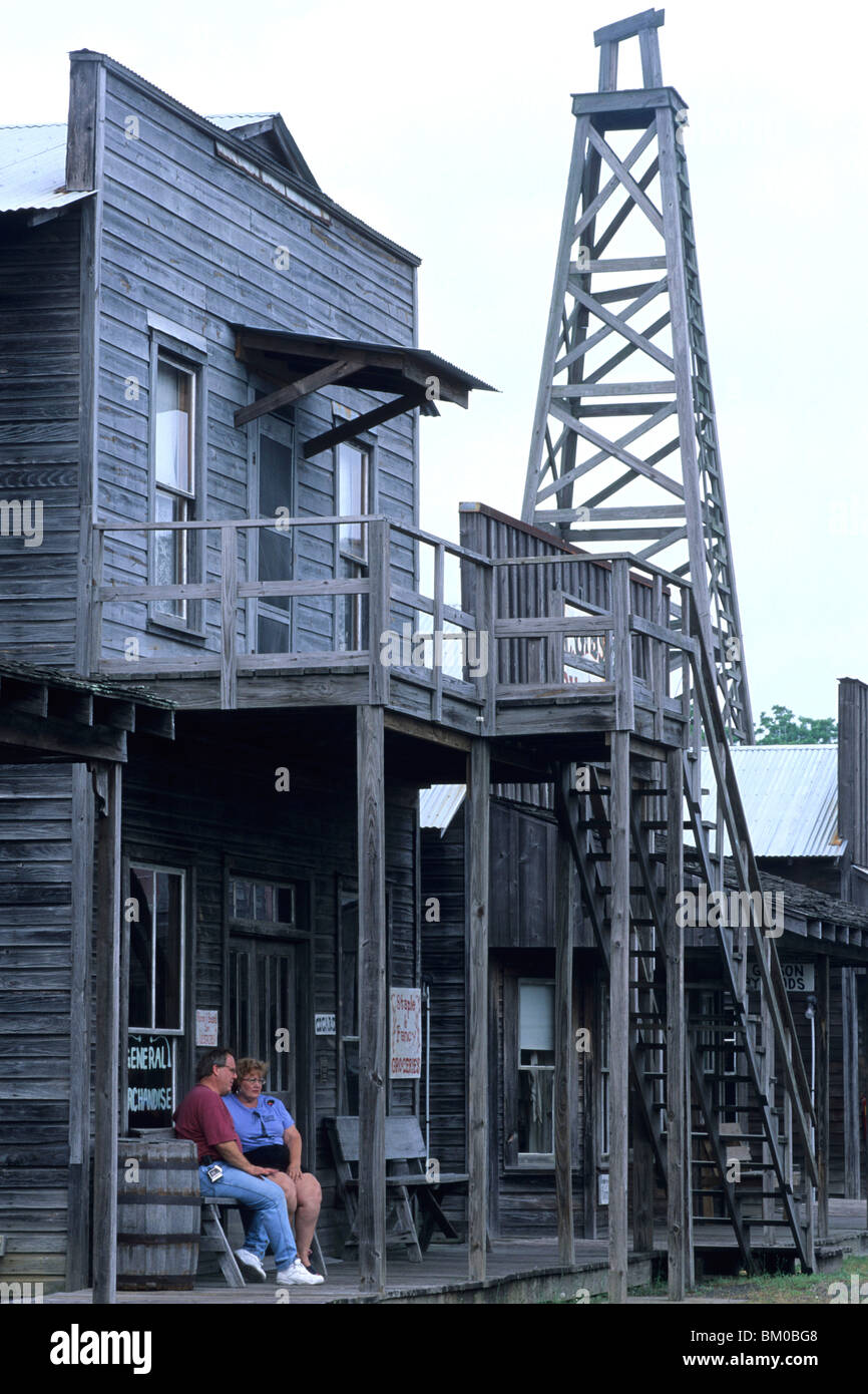 Spindletop Boomtown Museum, Beaumont, Texas, USA Stock Photo Alamy