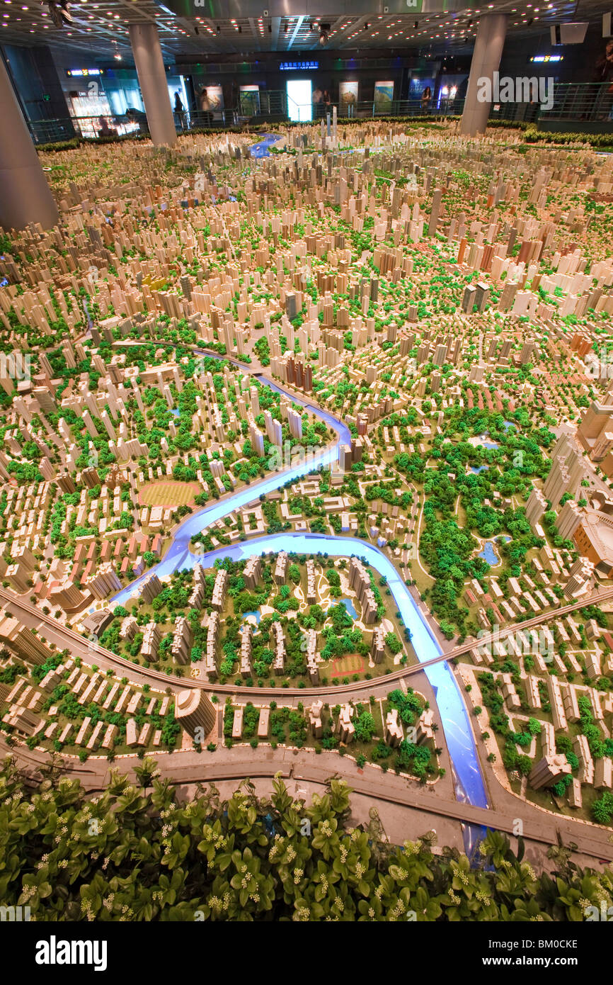 Shanghai urban planning museum hi-res stock photography and images - Alamy