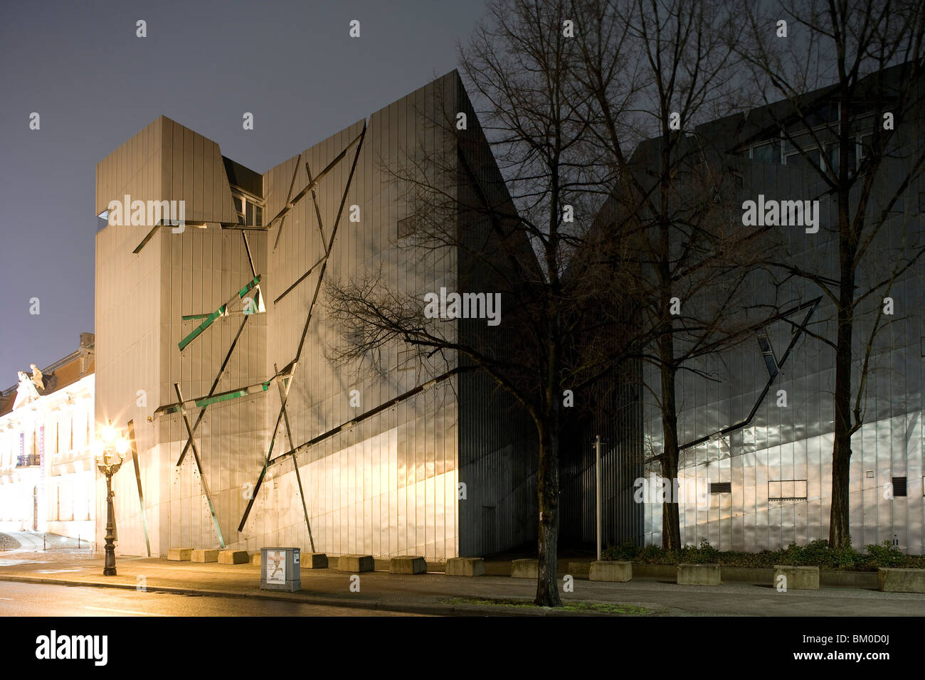 Jewish Museum, by architect Daniel Libeskind, Lindenstrasse 9-14, Berlin, Kreuzberg, Germany, Europe Stock Photo