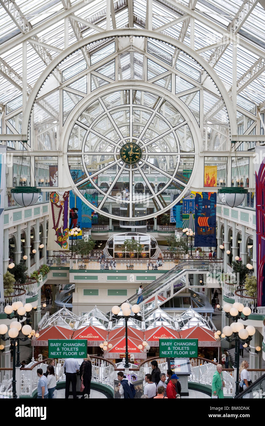 St Stephen S Green Shopping Center Dublin Ireland Stock Photo