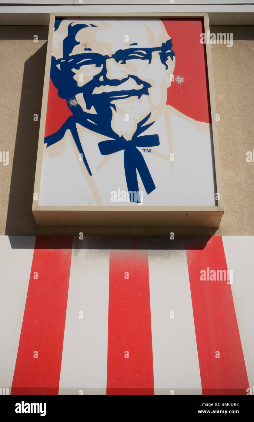 KFC logo Stock Photo Alamy