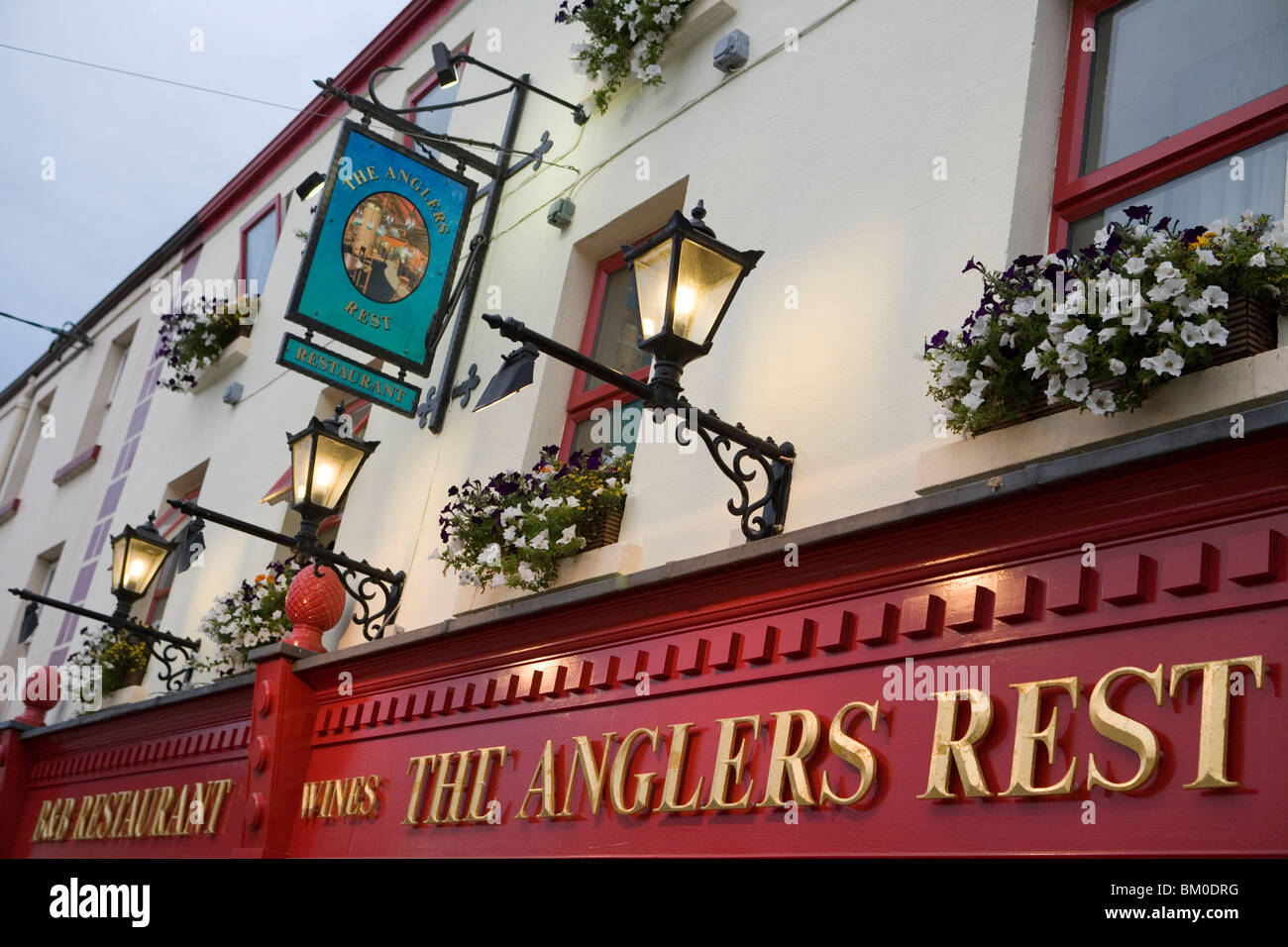 The Anglers Rest Pub, Ballyconnell, County Cavan, Ireland Stock Photo