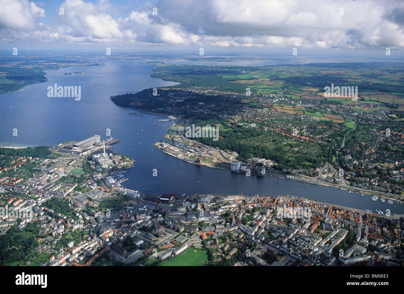 Flensburg Harbour Schleswig Holstein Germany High Resolution Stock ...