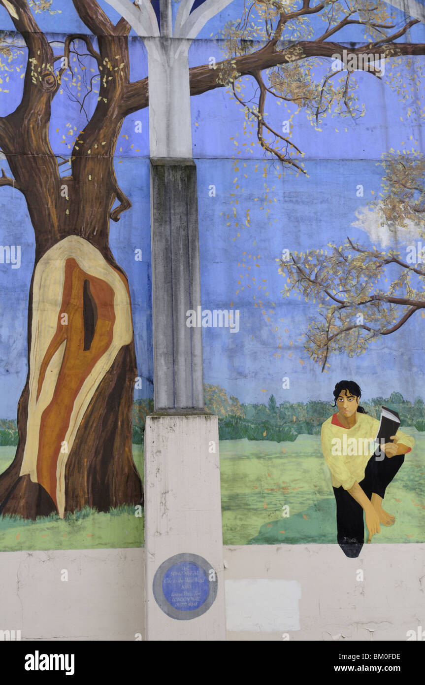 The Soho Mural "Ode to the West Wind", Noel Street, Soho, London