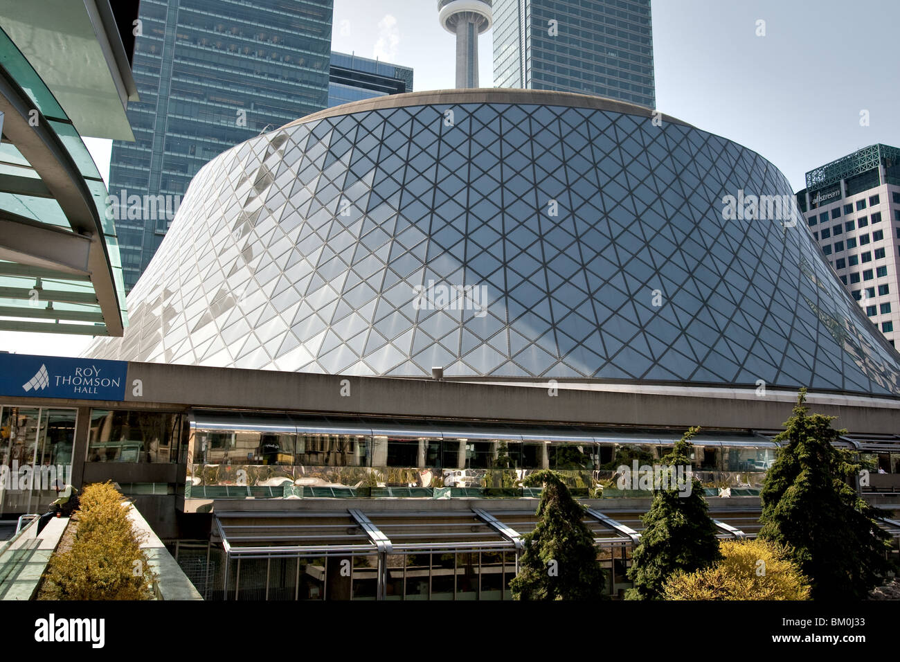 The Roy Thomson Hall is pictured on in Toronto Stock Photo Alamy