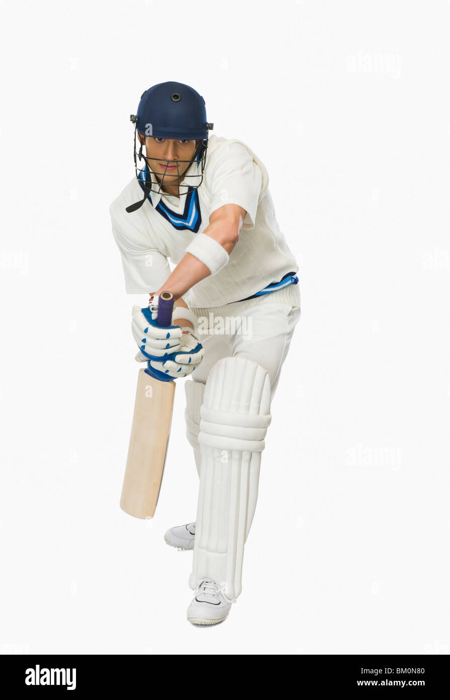 Forward defensive stroke hi-res stock photography and images - Alamy