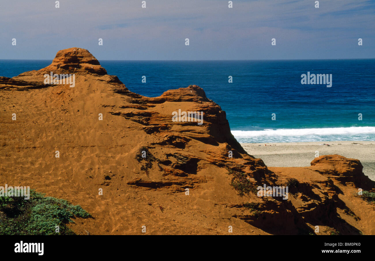 Point Reyes Rock Types Rock formations on the beach, Point Reyes National Seashore, California ...