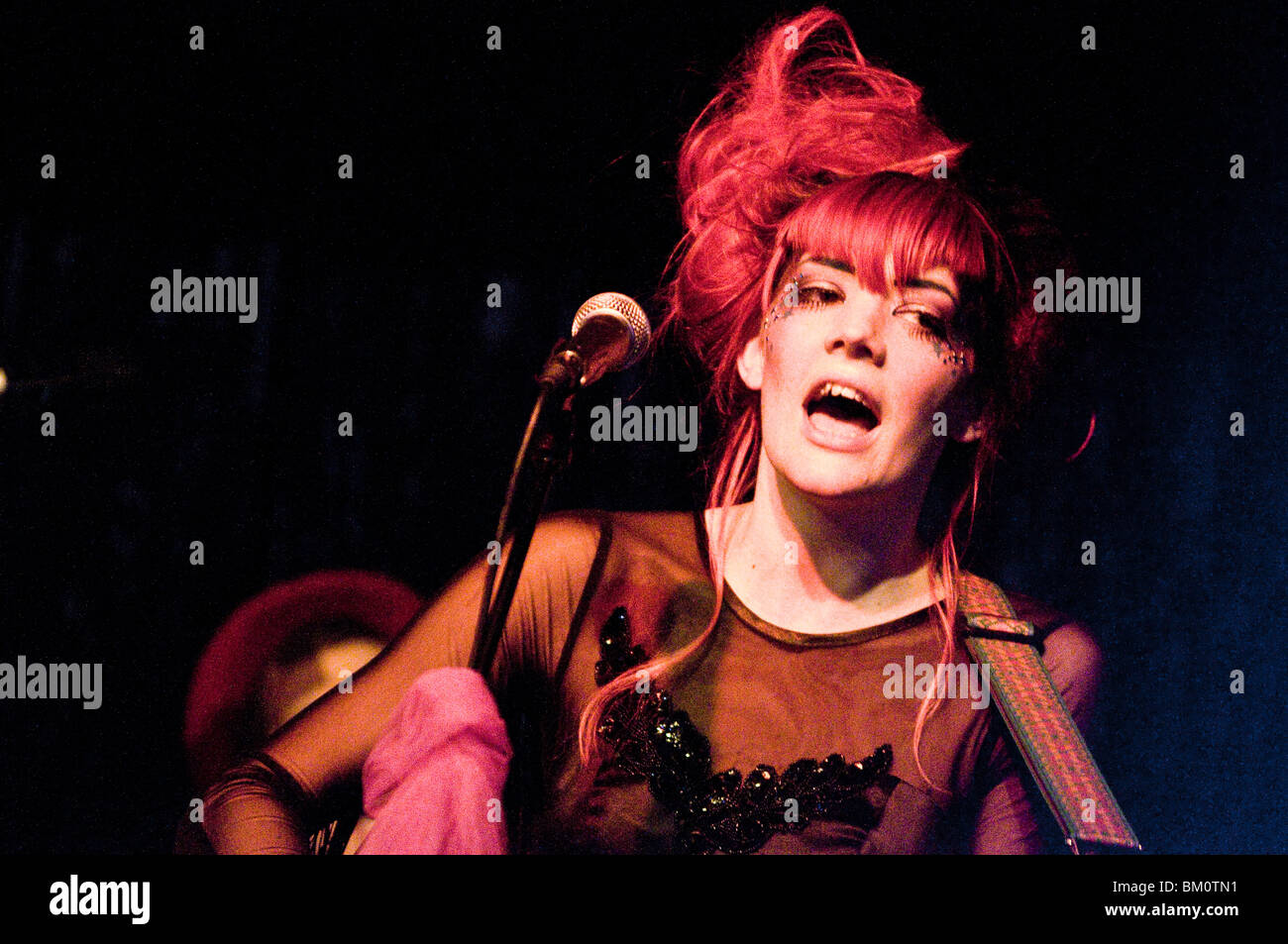 Gabby Young and Other Animals performing at Jazz Cafe, London, 8th May 2010 Stock Photo