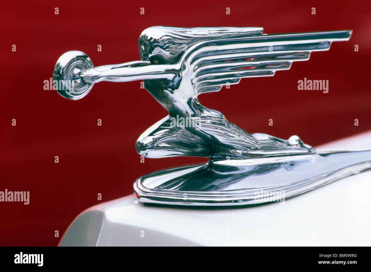 Hood ornament of a 1936 Packard car Stock Photo - Alamy