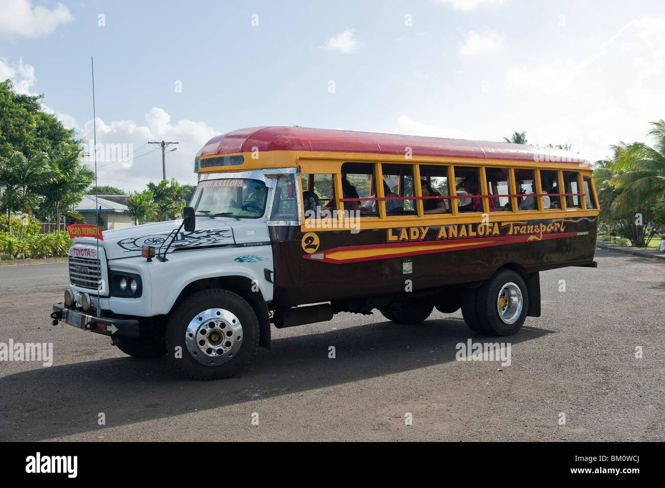 Samoan bus hi-res stock photography and images - Alamy