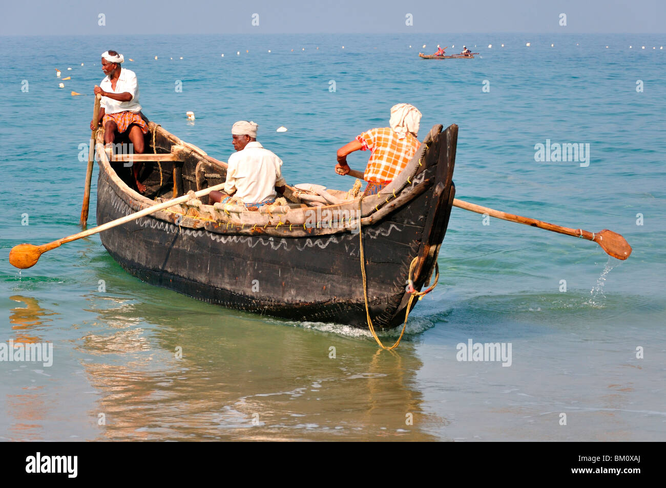 Fishing Boat of Kerala Stock Photo Alamy