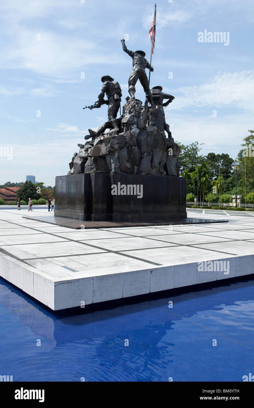 Tugu Negara, National Monument  at Jalan Parlimen, Kuala Lumpur Stock Photo