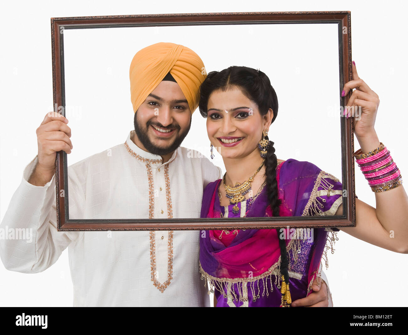 Nav jivan | Indian wedding couple, Wedding couple poses photography, Indian  designer outfits