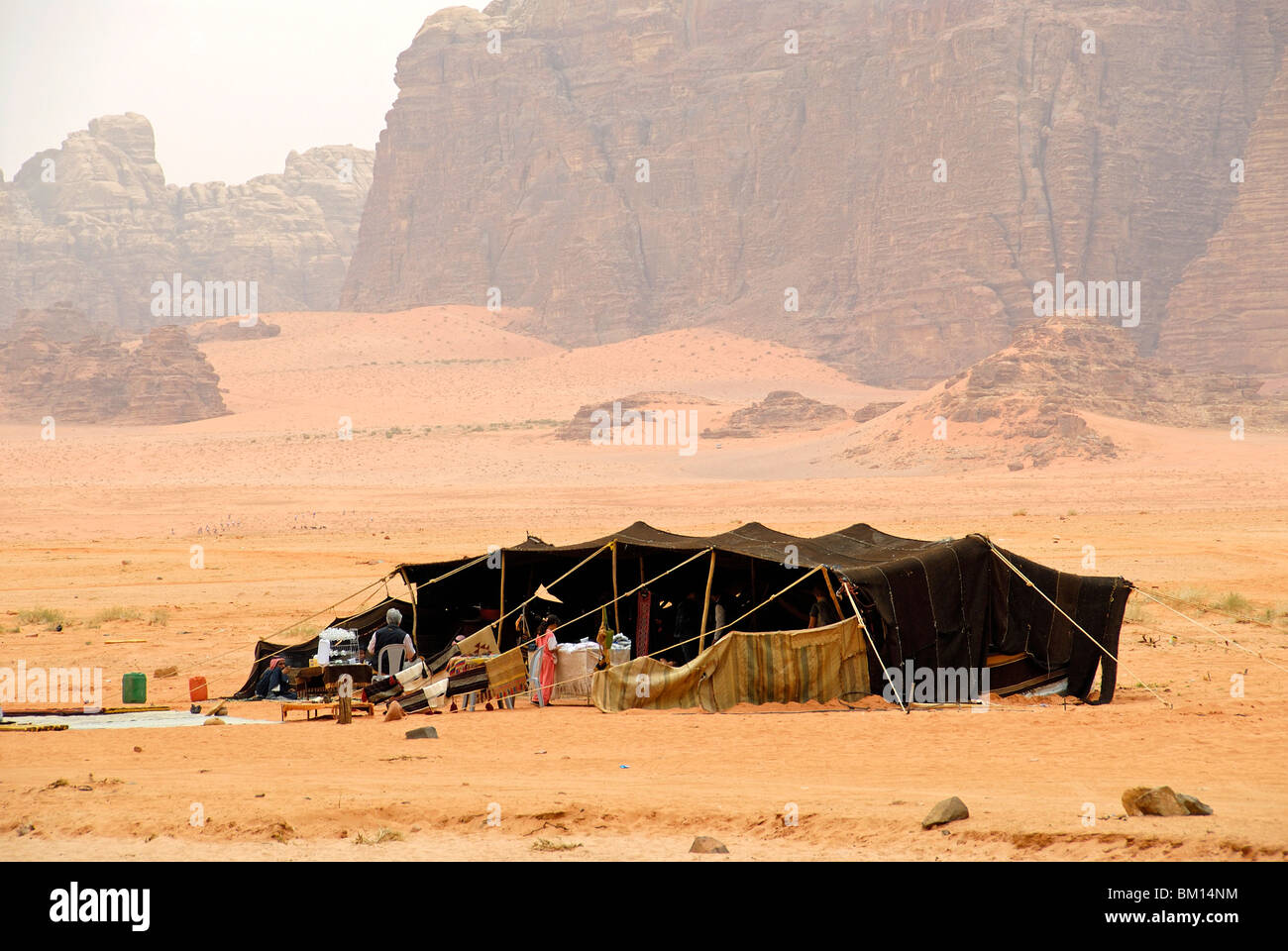Bedouin tent, Wadi Rum, Jordan, Asia, Middle East Stock Photo - Alamy