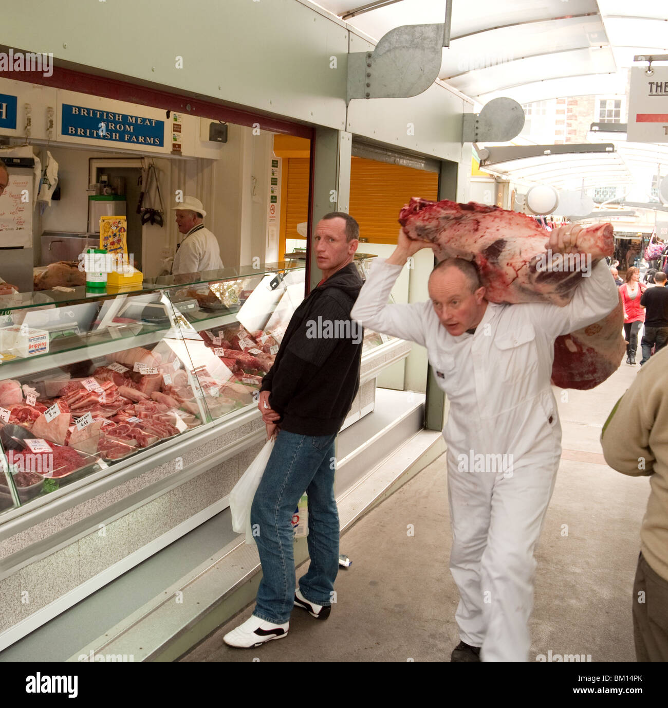 Butcher uk meat hires stock photography and images Alamy