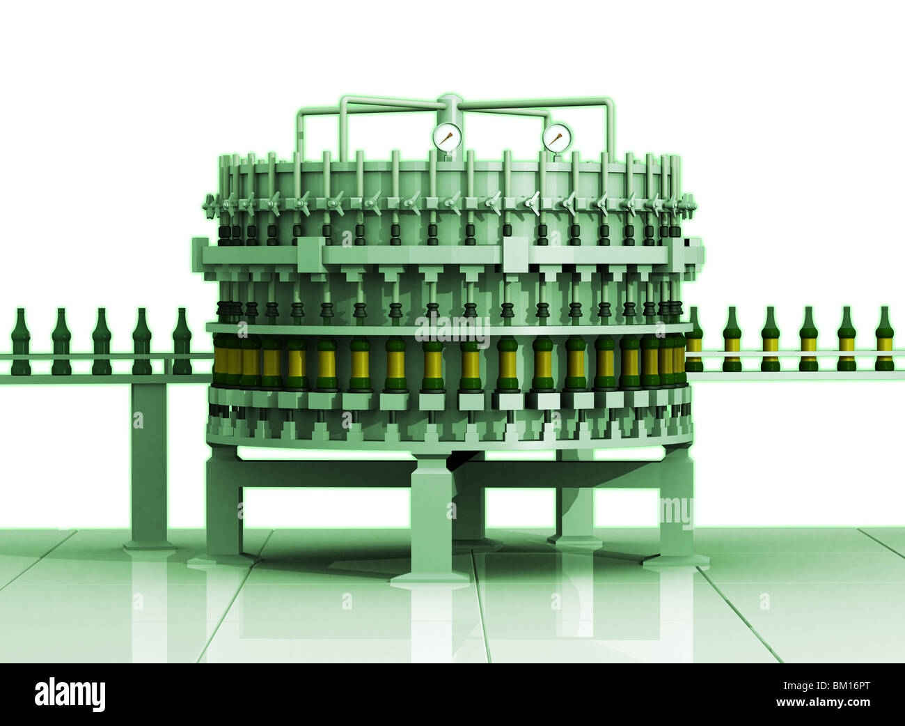 Soft drink bottling plant Stock Photo Alamy