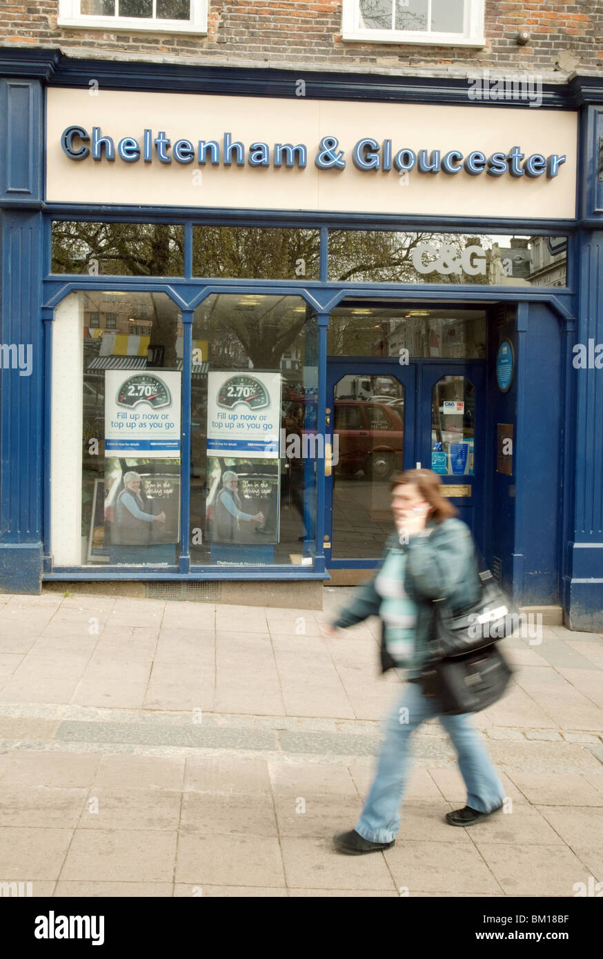 The Cheltenham & Gloucester building society, Market Square, Norwich