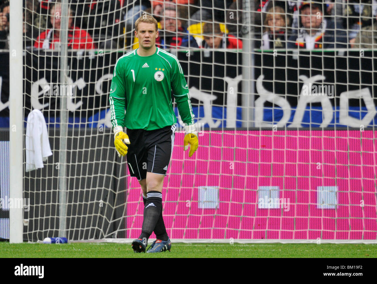 German National Football Team goalkeeper Manuel NEUER Stock Photo