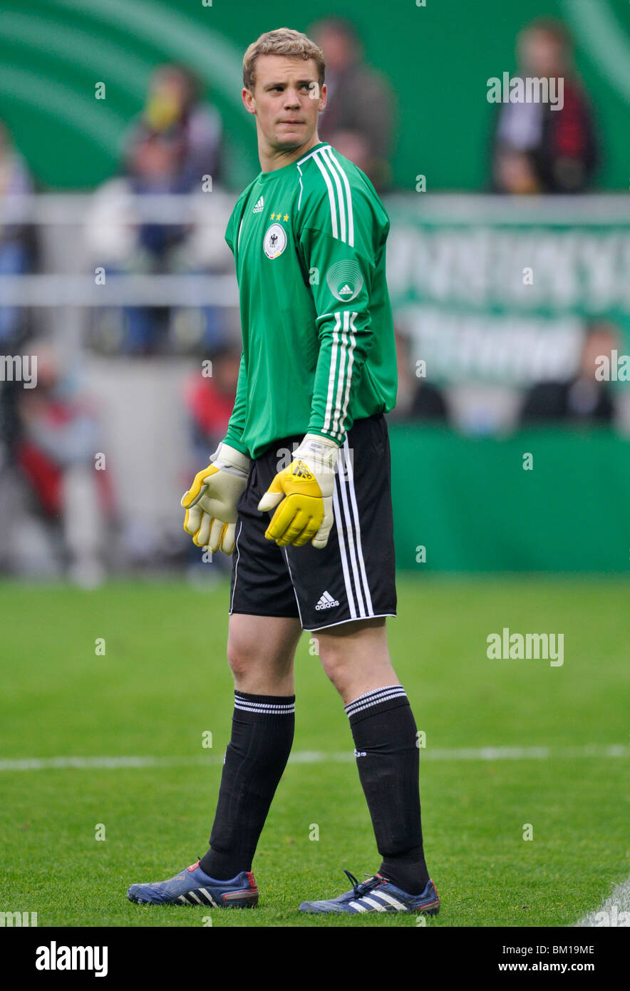 German National Football Team goalkeeper Manuel NEUER Stock Photo