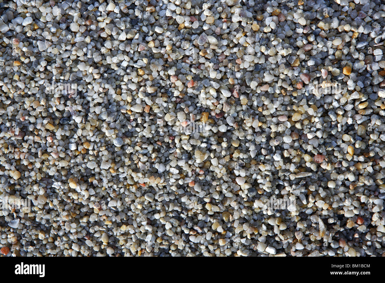 gravel closeup background gray pattern sand Stock Photo