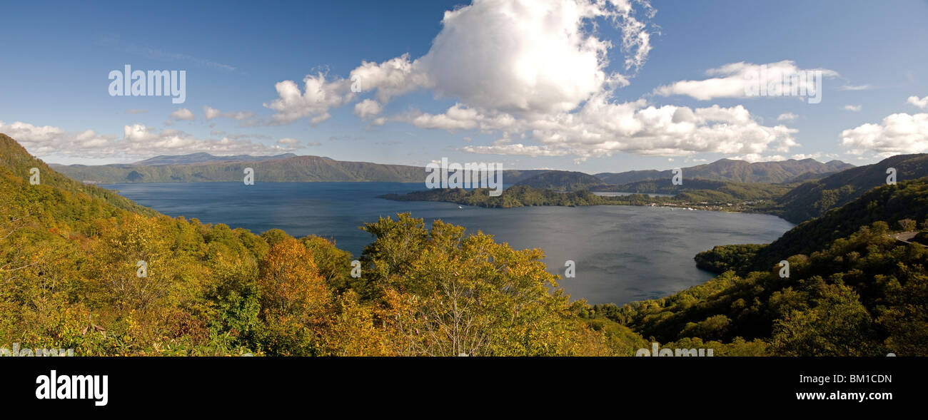 Towada-ko caldera lake, Aomori-ken, northern Honshu, Japan Stock Photo