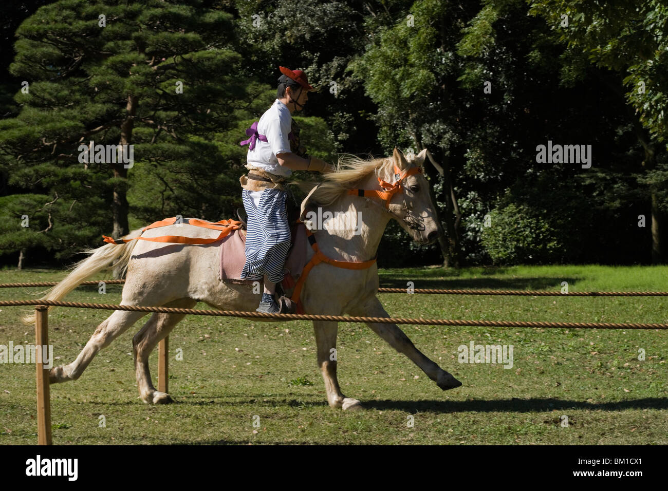 Japan Yabusame Japanese Tradition Horse Archery Stock Photo Alamy