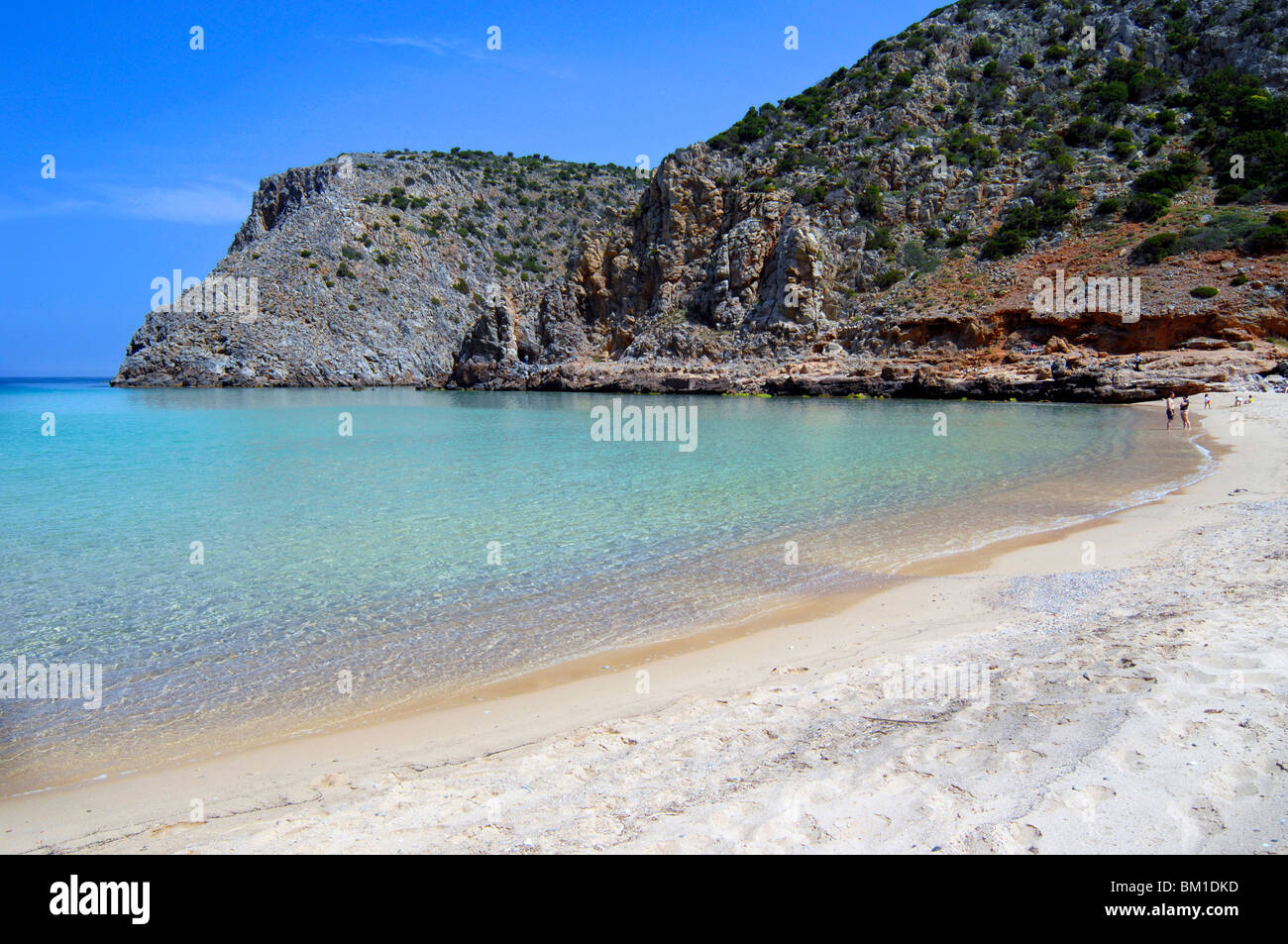 Cala Domestica Beach Buggerru Sulcis Iglesiente Carbonia Stock Photo Alamy