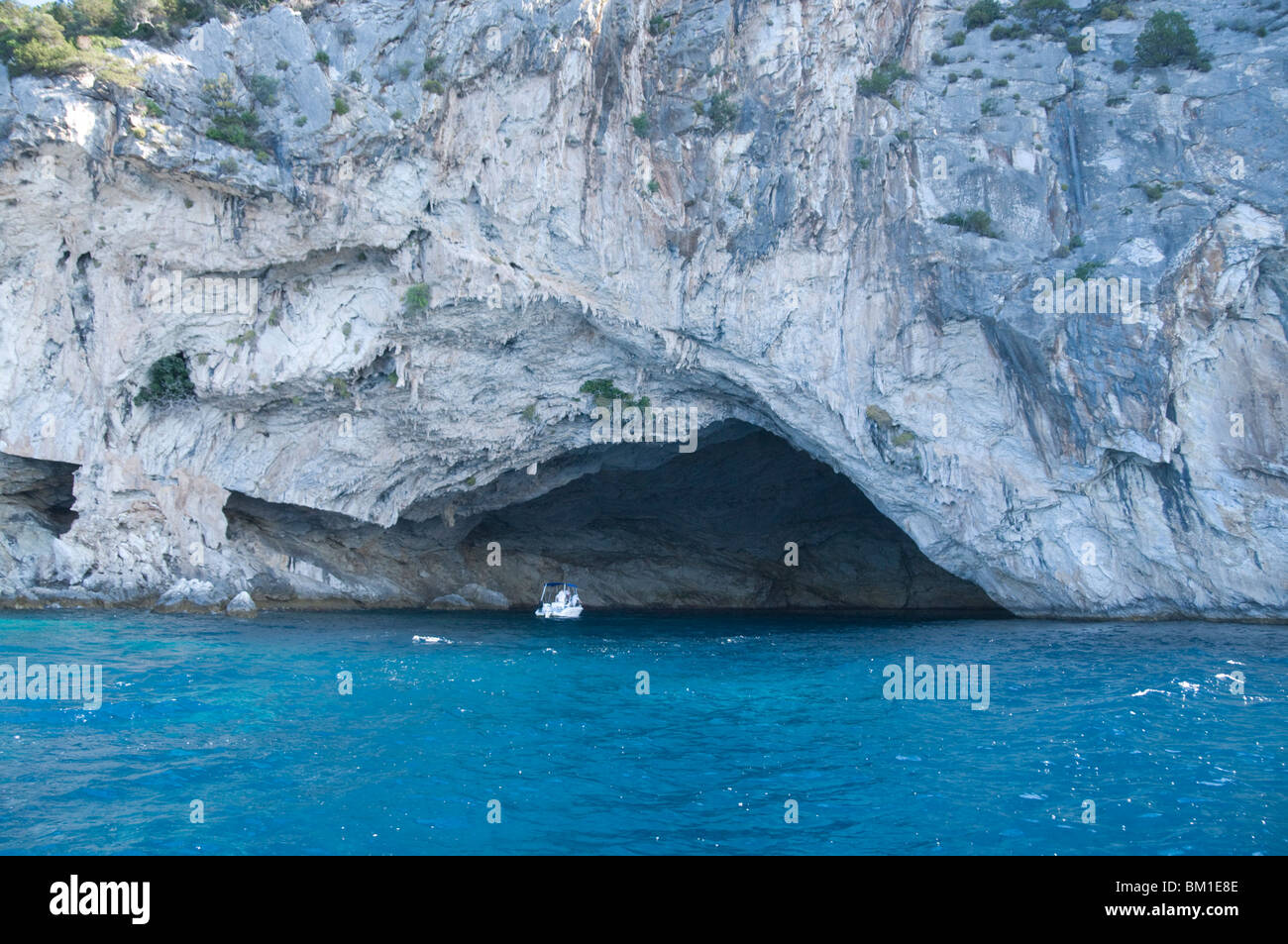 Papanikolis Cave, Meganisi, Ionian Islands, Greek Islands, Greece, Europe Stock Photo