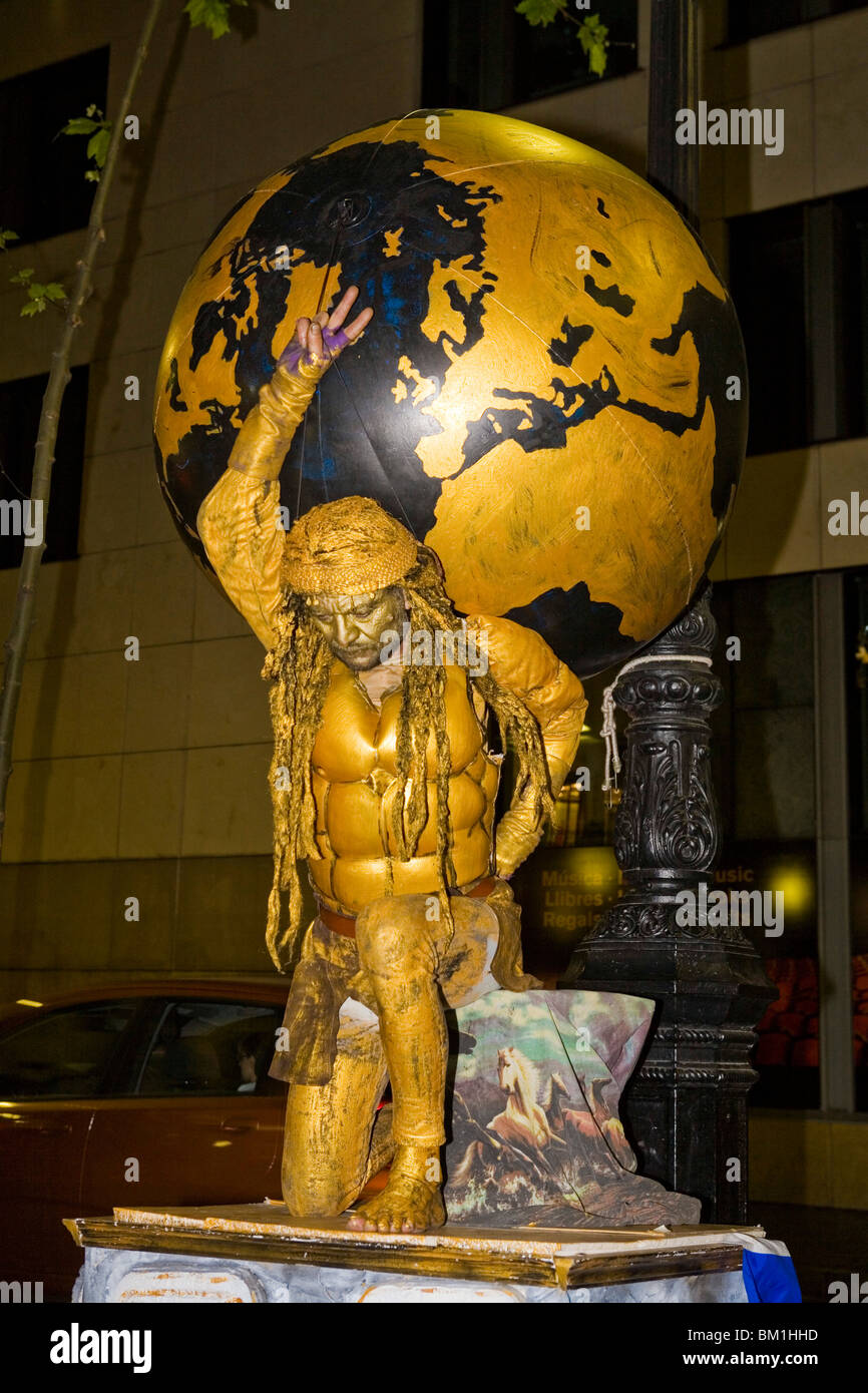 Barcelona human street statues on hires stock photography and images