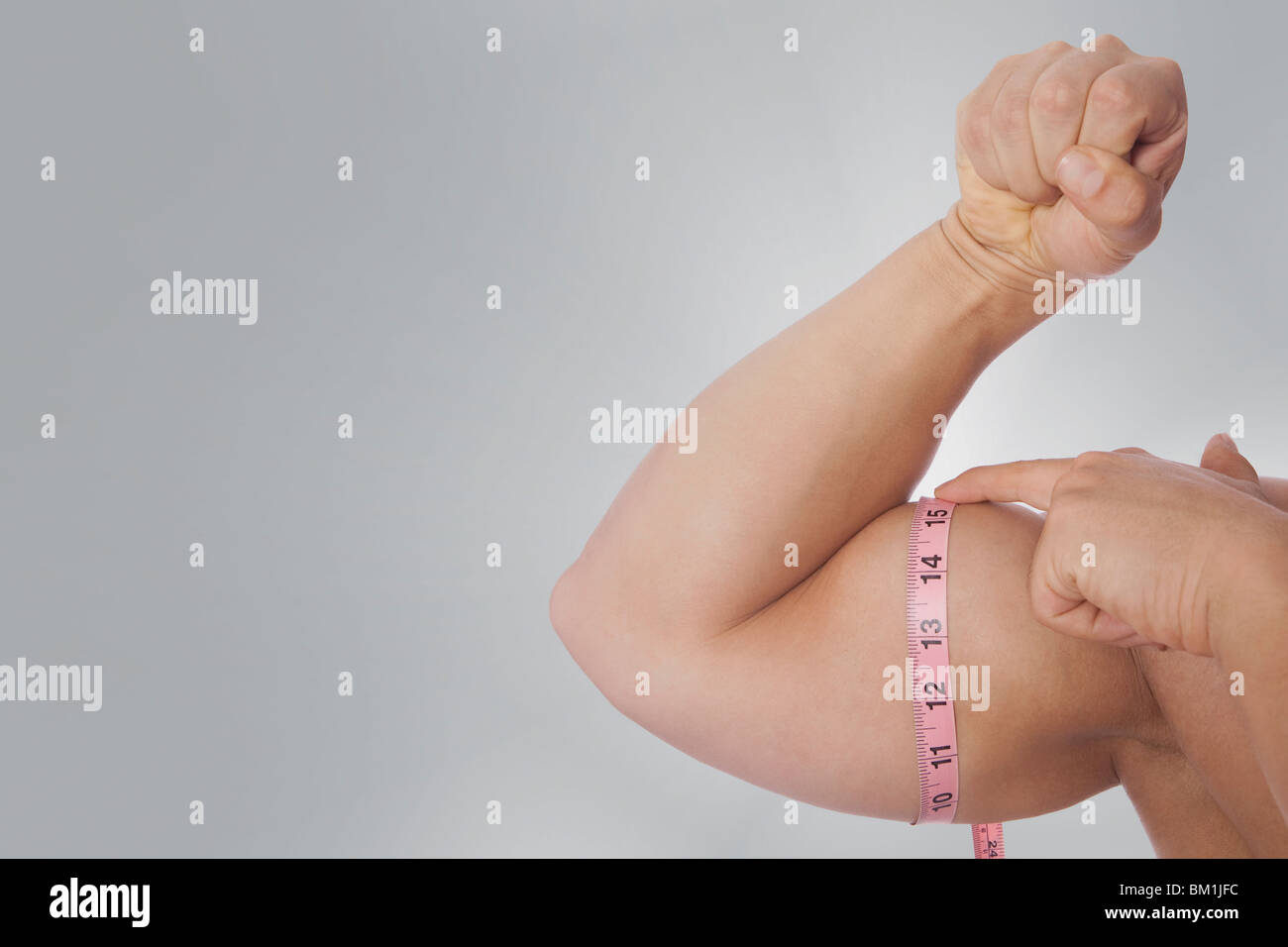 Measure of biceps hi-res stock photography and images - Alamy