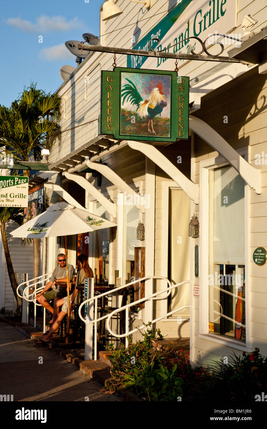 Bar, Key West, Florida, USA Stock Photo Alamy