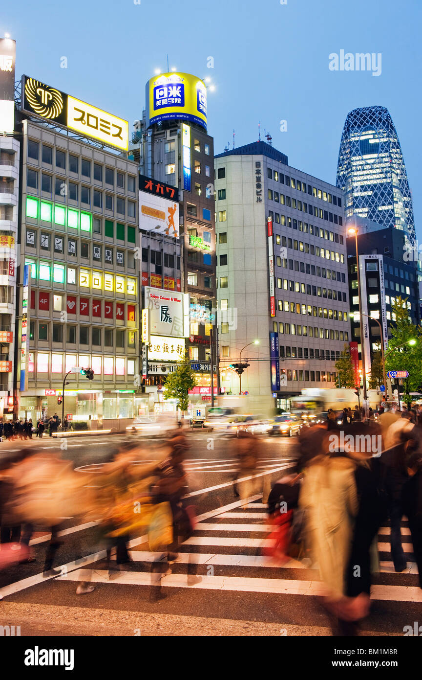 Night lights in Shinjuku, Tokyo, Japan, Asia Stock Photo